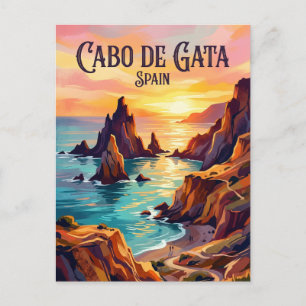Carte Postale Parc naturel de Cabo de Gata Espagne