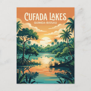 Carte Postale Parc naturel des lacs de Cufada Guinée-Bissau