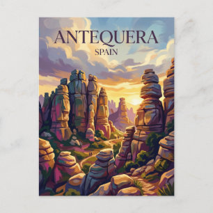 Carte Postale Parc naturel El Torcal de Antequera Espagne