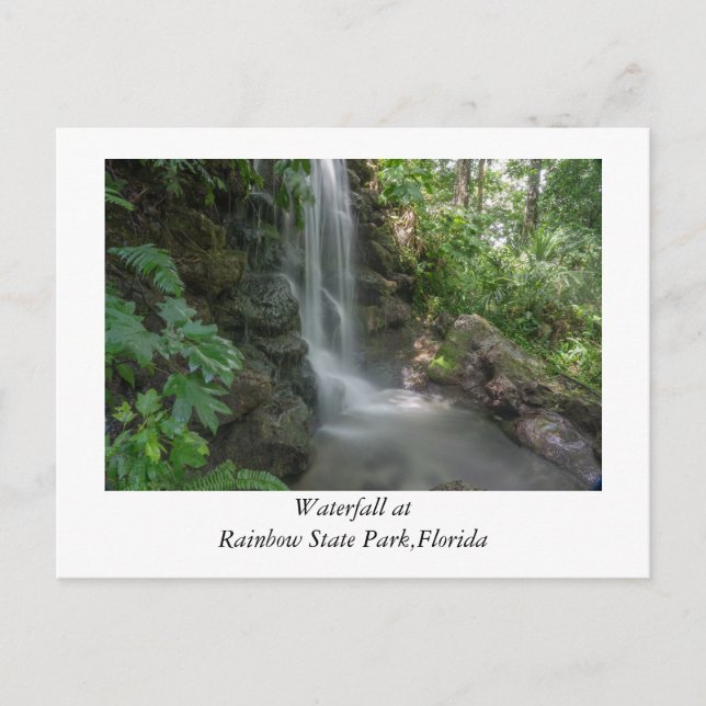 Carte Postale Parc Rainbow State Waterfall (Devant)