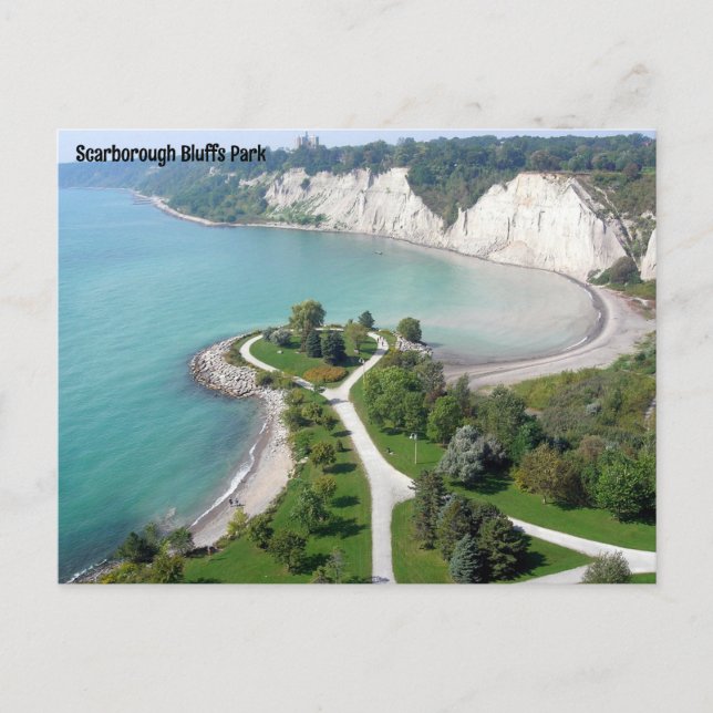Carte Postale Parc Scarborough Bluffs (Devant)