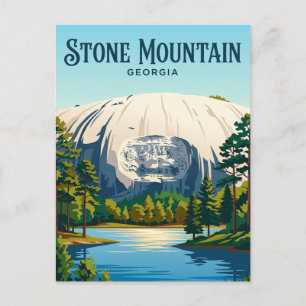 Carte Postale Parc Stone Mountain USA