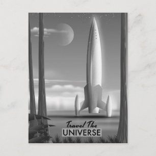 Carte Postale Parcourez l'Univers Mono (édition limitée)