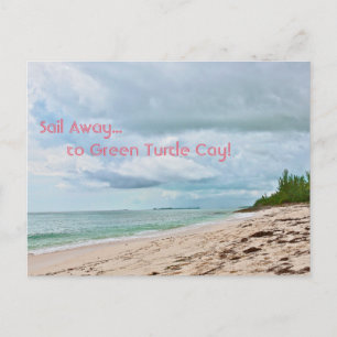 CARTE POSTALE "PARCOURIR VERT TURTLE CAY" (ÎLES ABACO, BAH