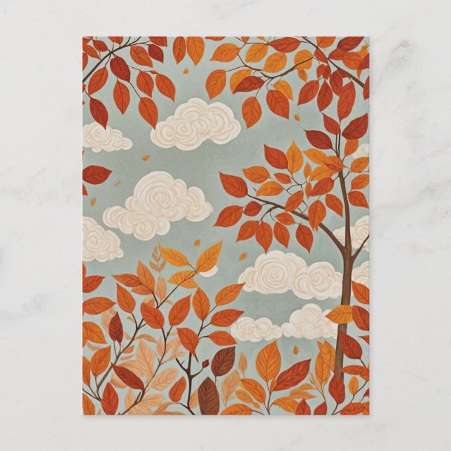 Carte Postale Parfum automnal (Devant)