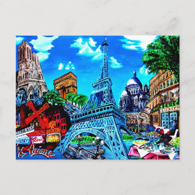 Carte Postale Paris (Devant)