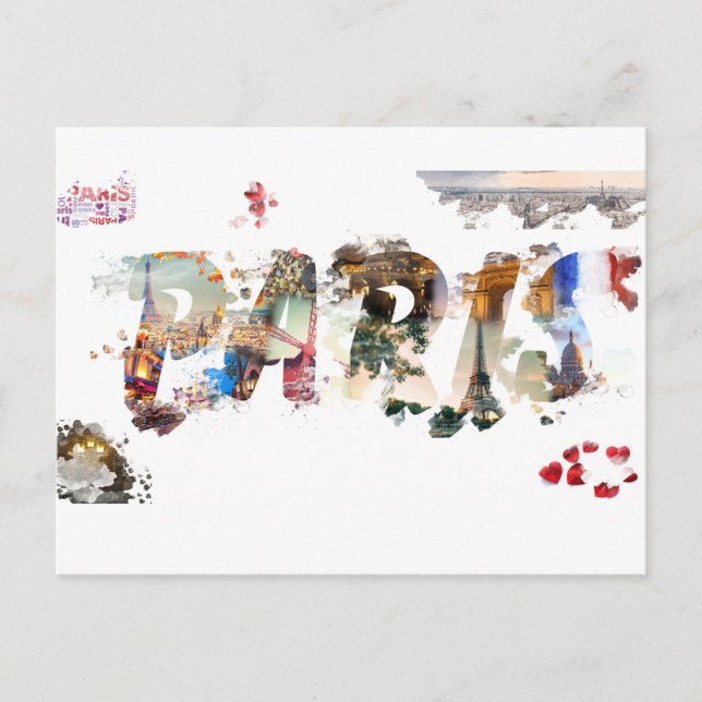 Carte Postale PARIS (Devant)