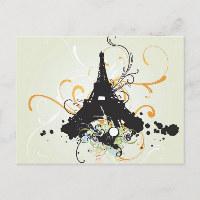 Carte postale Paris (Devant)