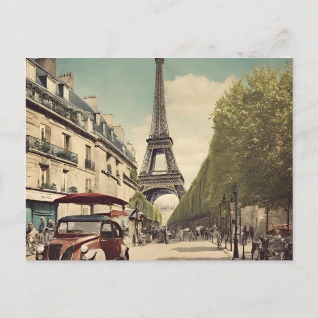 Carte postale Paris (Devant)