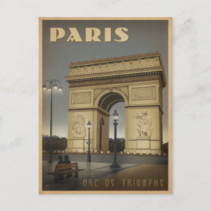 Carte Postale Paris - Arc De Triomphe