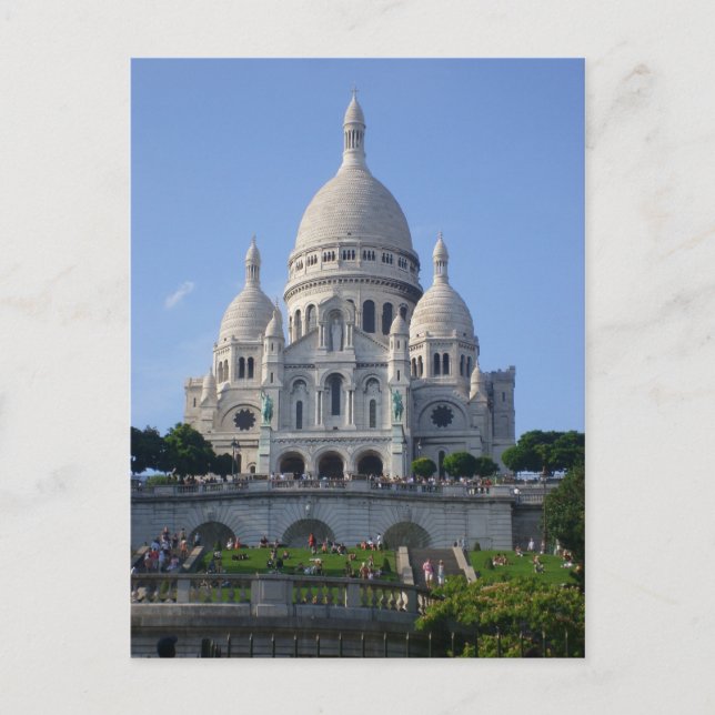 Carte Postale Paris - Basilique du Sacr �-Coeur - (Devant)