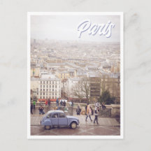 Paris depuis Sacré Coeur Eglise Purple Photo