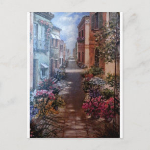 Carte Postale Paris en fleurs