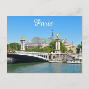 Carte Postale Paris, France