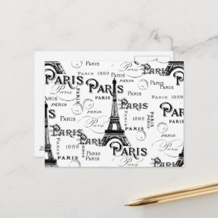 Carte Postale Paris France Cadeaux et Souvenirs