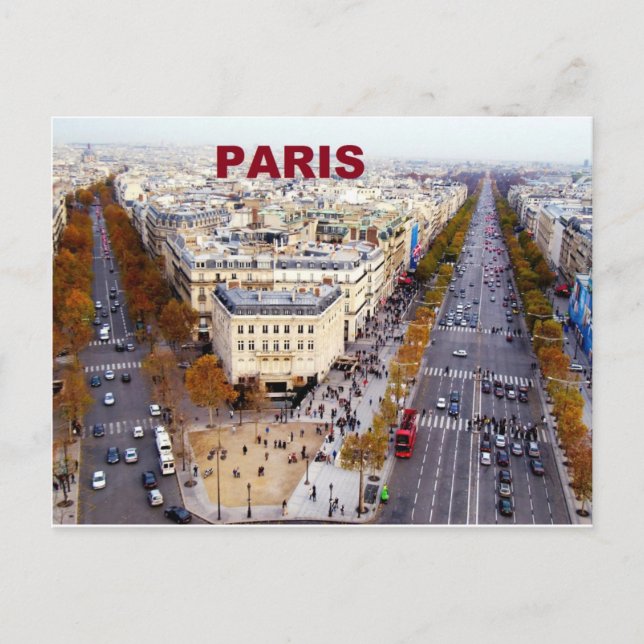 Carte Postale Paris France Champs Elysées (St.K. (Devant)