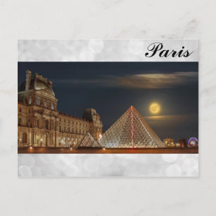 Carte Postale Paris France Musée du Louvre Pyramide Photo