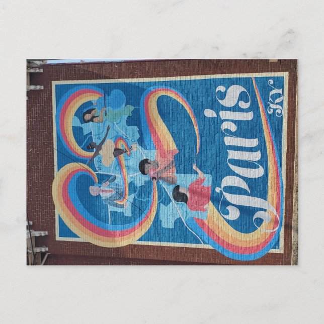 Carte Postale Paris, Kentucky (Devant)