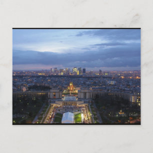 Carte Postale Paris la nuit