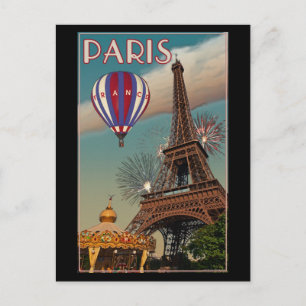 Carte Postale Paris - La Tour Eiffel