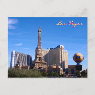 Carte Postale Paris, Las Vegas