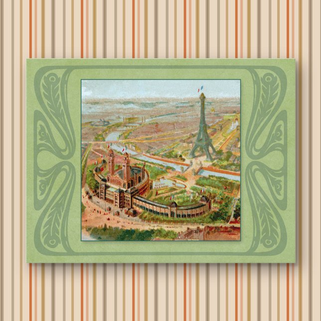 Carte postale Paris Nouveau (Créateur téléchargé)