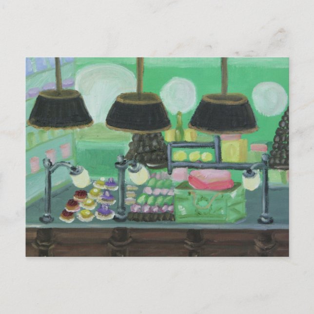 Carte Postale "Paris Patisseries" (Devant)