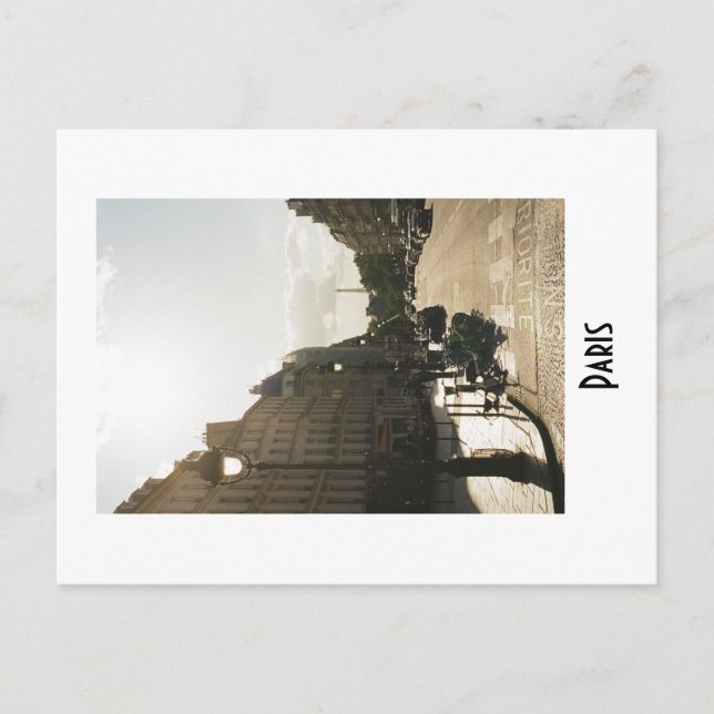 Carte Postale Paris Postcard (Devant)