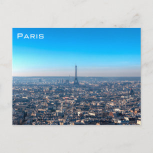 Carte Postale Paris Skyline