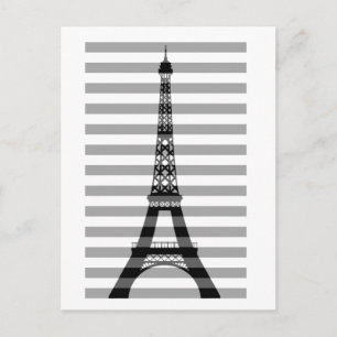 Carte Postale Paris Stripes
