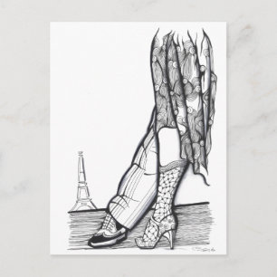 Carte Postale Paris Tango