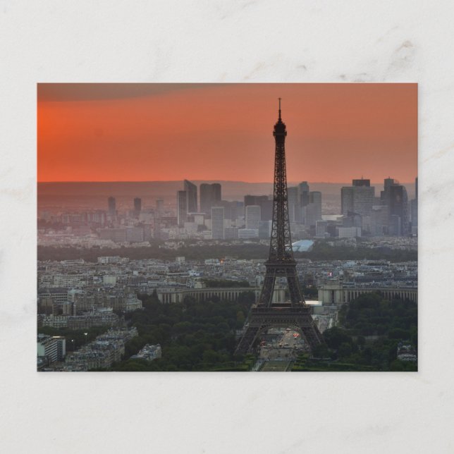 Carte Postale Paris Tour Eiffel Photographie européenne d'art (Devant)