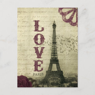 Carte Postale Paris vintage
