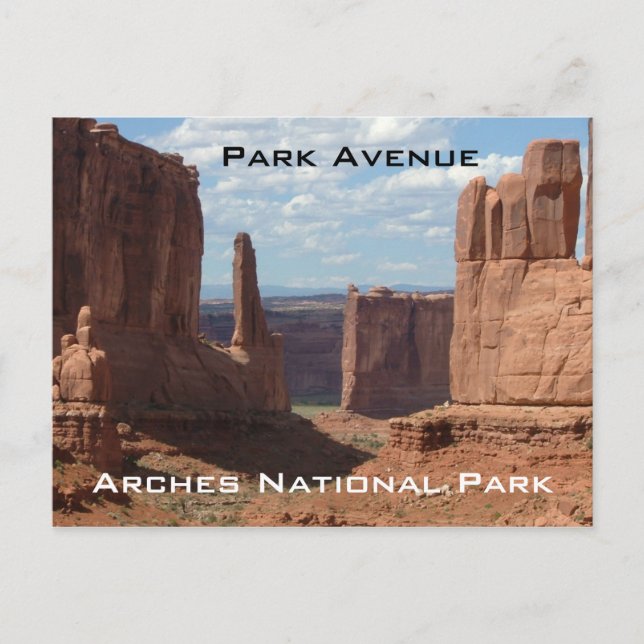 Carte Postale Park Avenue (Devant)