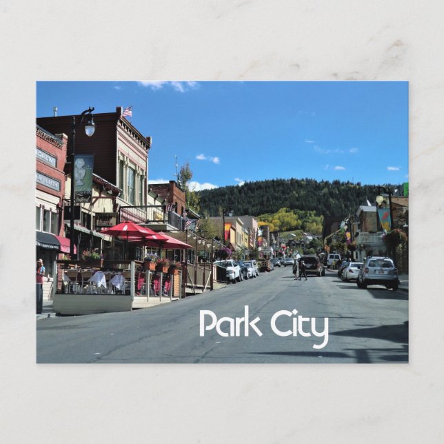 Carte Postale Park City, Utah (Devant)
