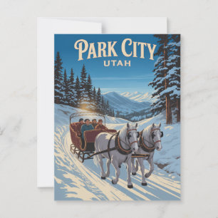 Carte Postale Park City Utah