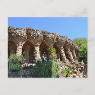 Carte Postale Park Güell, Barcelone