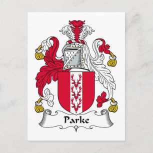 Carte Postale Parke Family Crest