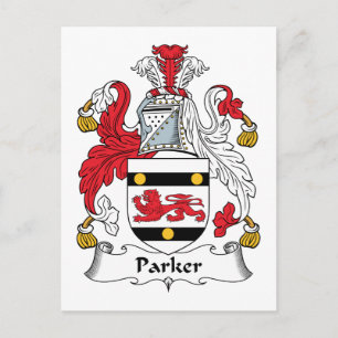 Carte Postale Parker Family Crest