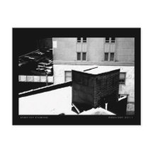 Parking sur le toit Paysage urbain d'hiver