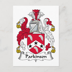 Carte Postale Parkinson Family Crest