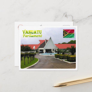 Carte Postale Parlement de Vanuatu