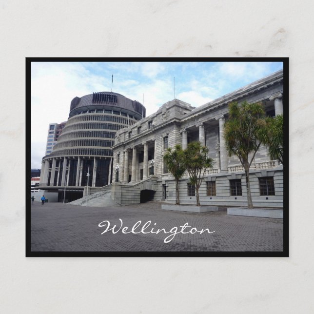 Carte Postale parlement de wellington nz (Devant)
