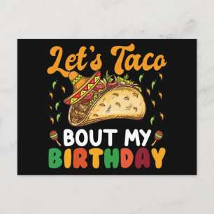 Carte Postale Parlons Taco De Mon Anniversaire Cinco De Mayo Fêt