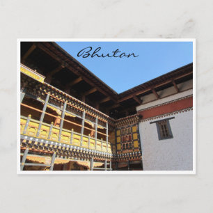 Carte Postale paro du toit de dzong