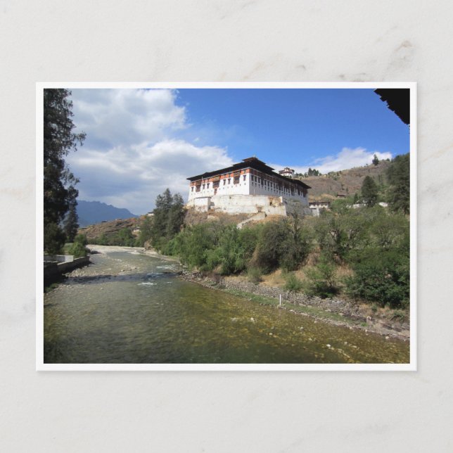 Carte Postale paro dzong (Devant)
