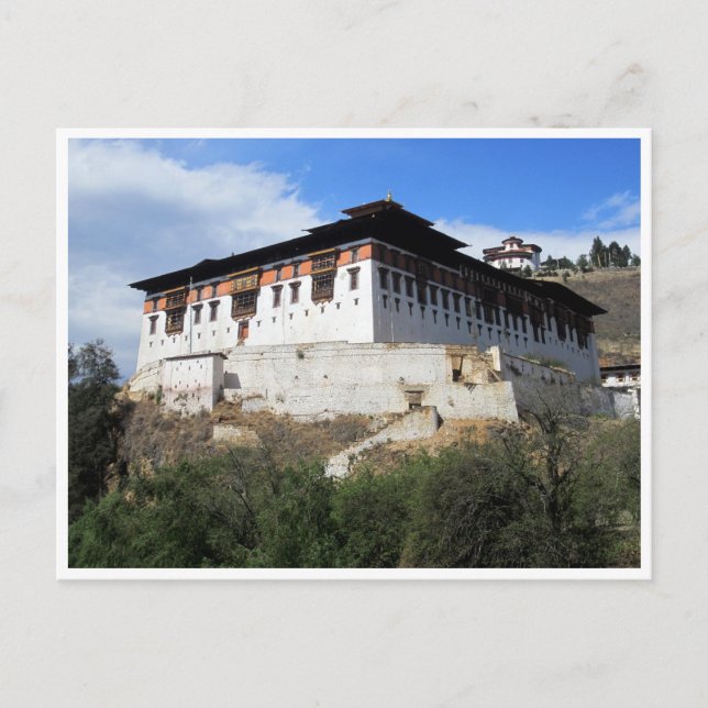 Carte Postale paro dzong impress (Devant)