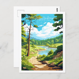 Carte Postale Parque nacional los arrayanes voyage vintage