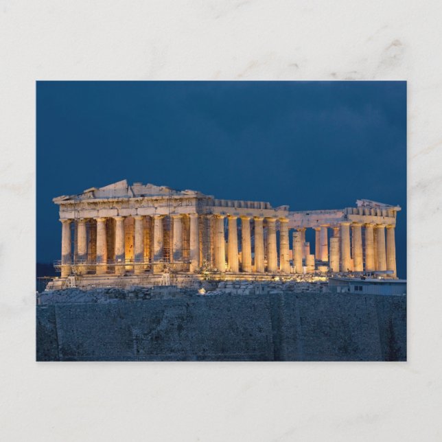 Carte Postale Parthénon. Athènes, Grèce (Devant)