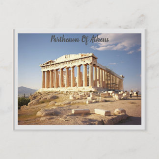 Carte Postale Parthénon d'Athènes